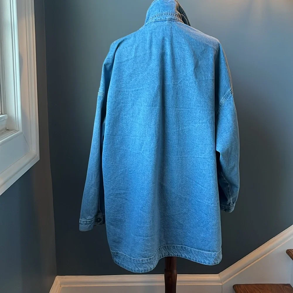 We The Free Light Blue Denim Jean Jacket - Picture 4 of 6
